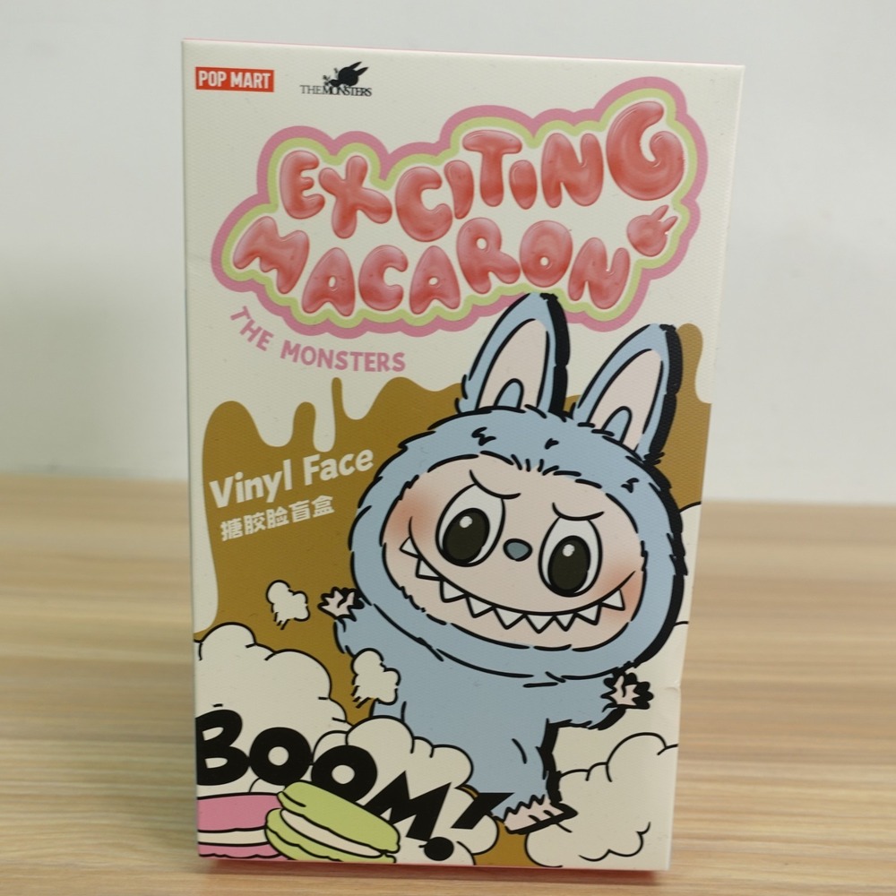 POP MART The Monsters Labubu Exciting Macaron Vinyl Face Blind Box Plush Toy NEW